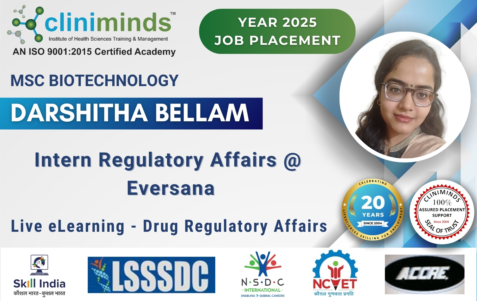 Cliniminds Drug Regulatory Affairs Placements